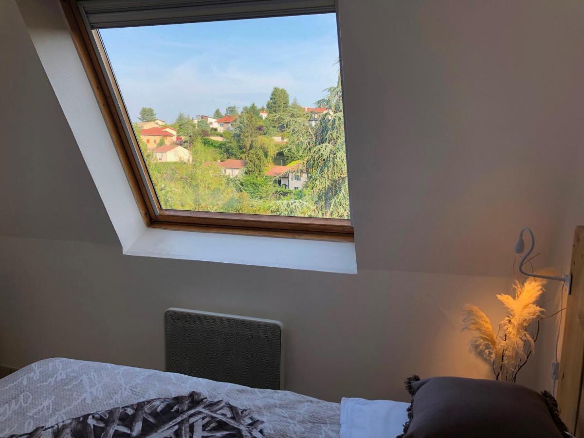 Apartamento Les Combles D Agate Sorbiers  Exterior foto