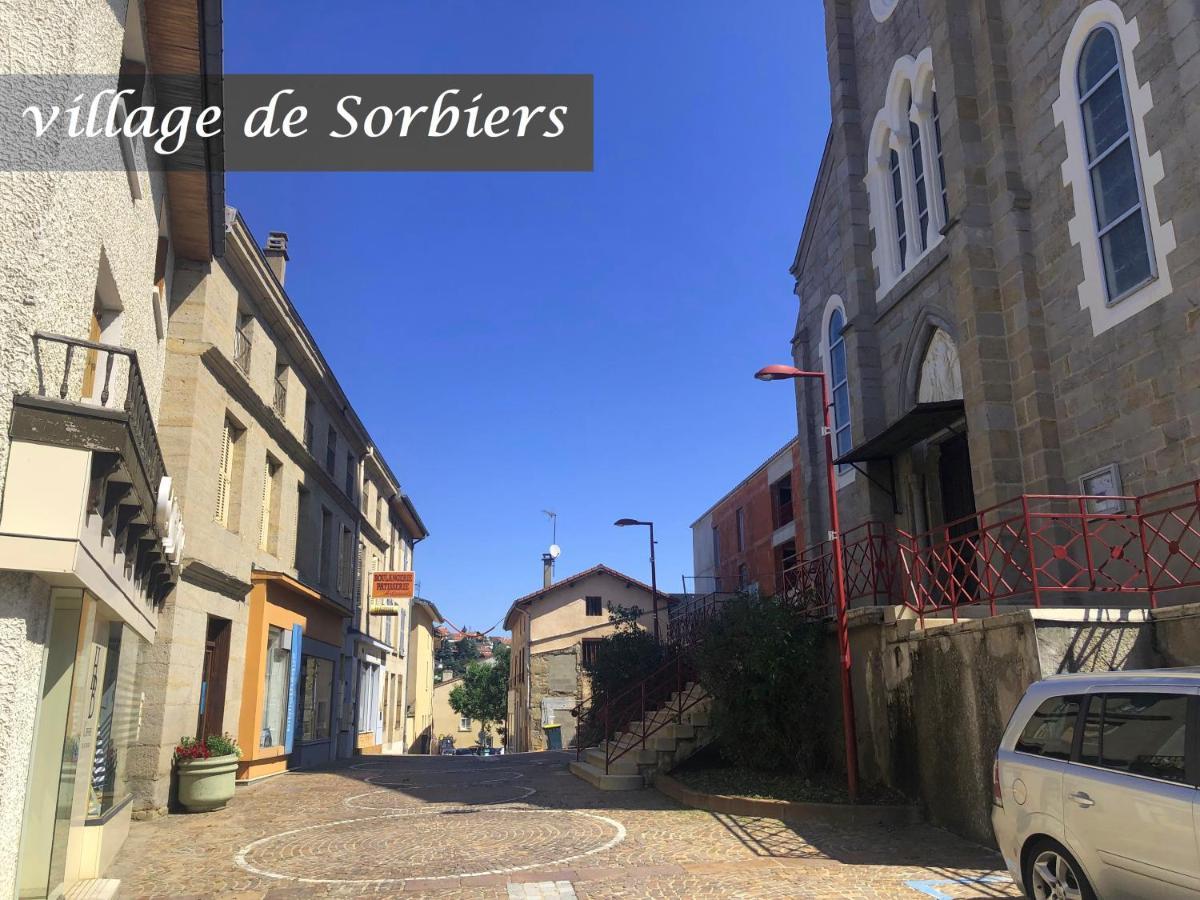 Apartamento Les Combles D Agate Sorbiers  Exterior foto